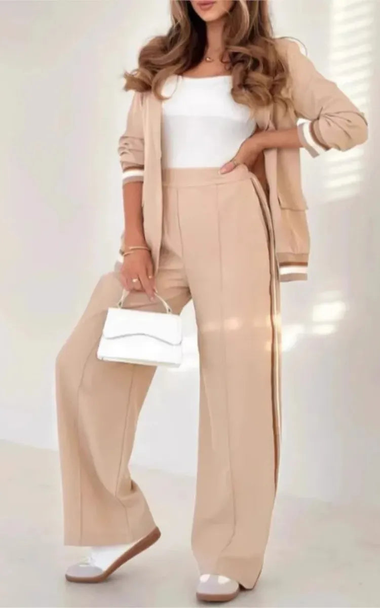 Conjunto Feminino Casaquinho e Calça Luiza